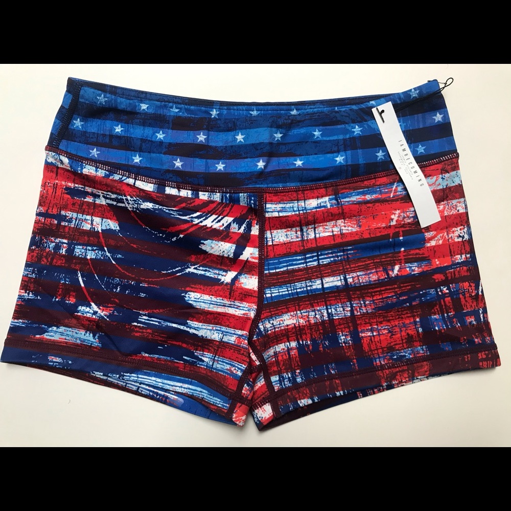 IAB BOOTY SHORTS PATRIOT L